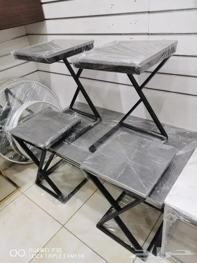 طقم طاولات قهوة 5 قطع 43