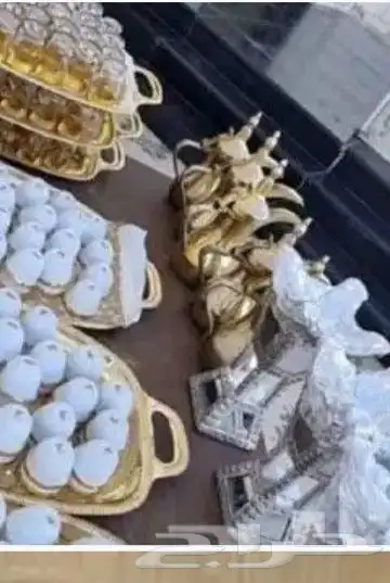 ملصق كوشات ومدخل وستائر كراسي طاولات دفايات قهوجيين صبابين 0