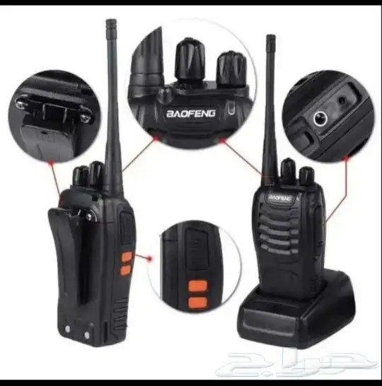 جهاز لاسلكي باوفنق s888 طقم جهازين 3