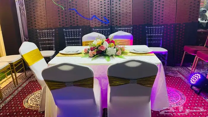تأجيركراسي طاولات فرشات لموسم حج _ تأجير لوازم الأفراح 3