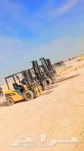 رافعة شوكية فوركلفت للايجار ورافعة يدوية جاك 4