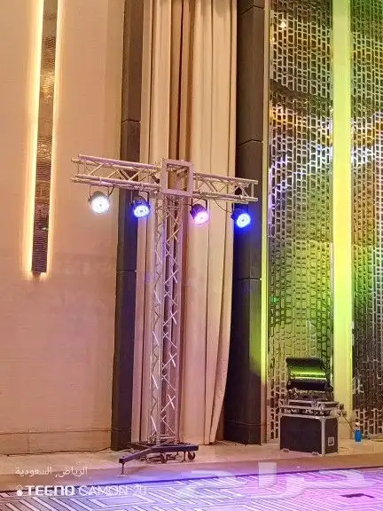 تأجير اضاءات وتجهيز حفلات ومناسبات وفعاليات ومؤتمرات 5