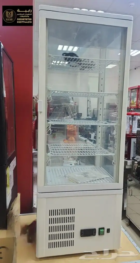 ثلاجة عرض مشروبات فوق الطاولة 1