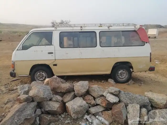 ميكروباص نيسان تشليح مديل 91 0