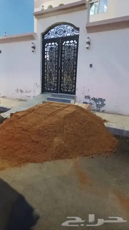 رمل عادى رمل احمر رمل مغسول رمل ابيض تربه زراعيه ترله ودينا 2