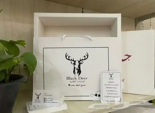 طباعة بكج عبايات(بوكسات كرت شرايط ليبل اوراق تغليف ستيكر) 6