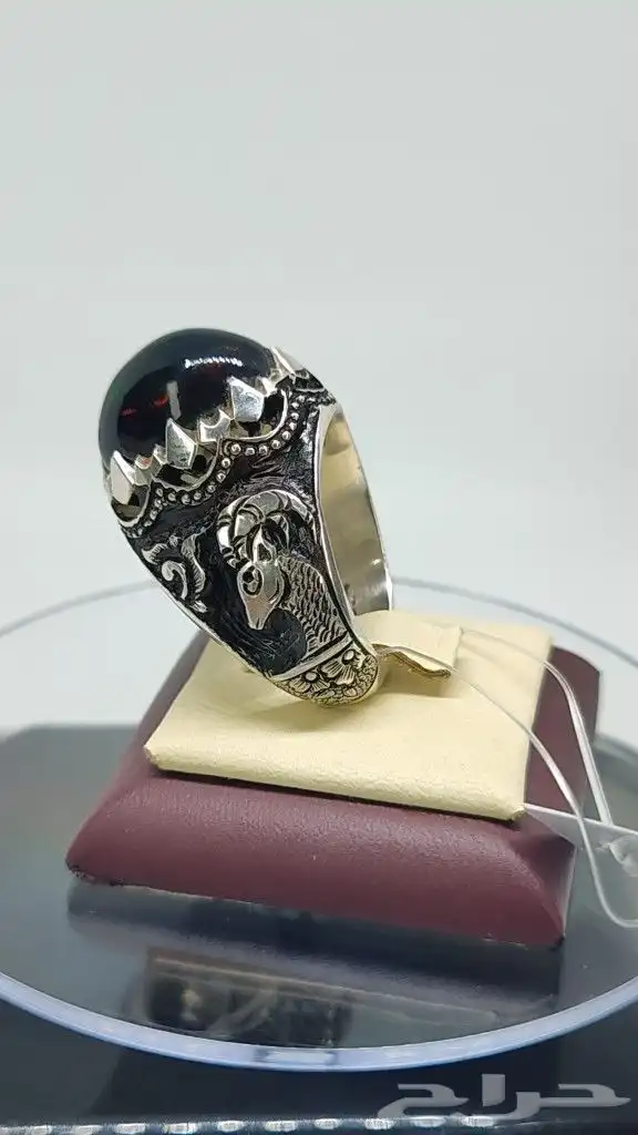 خاتم أوبال فل فاير .صياغة صمدي .فص كبير 4