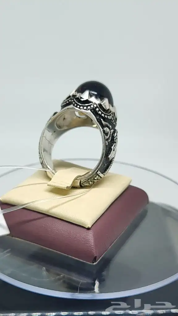 خاتم أوبال فل فاير .صياغة صمدي .فص كبير 6