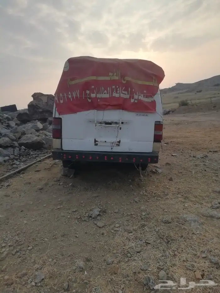 ميكروباص نيسان تشليح مديل 91 2