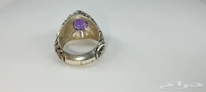 خاتم جمشت مرصع ب 4 ألماسات 3