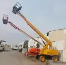 رافعه شوكيه للإيجار يومي شهري تنزلي حاويات تحميل تريلات 3