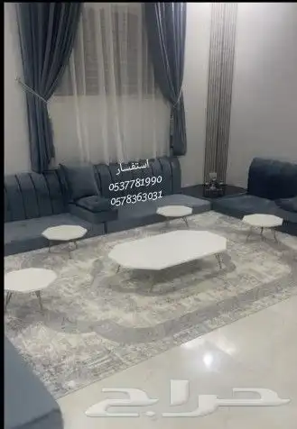 طقم طاولات قهوة بأشكال جميله و تضيف الى مجلسك جماله 13