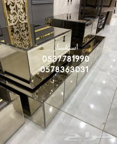 طقم طاولات قهوة بأشكال جميله و تضيف الى مجلسك جماله 30