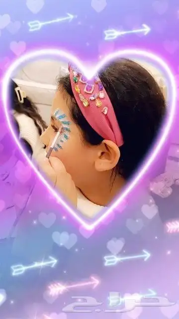 مهرجه شخصيه كرتونيه.رسم علي الوجه. فعاليات ومسابقات 6
