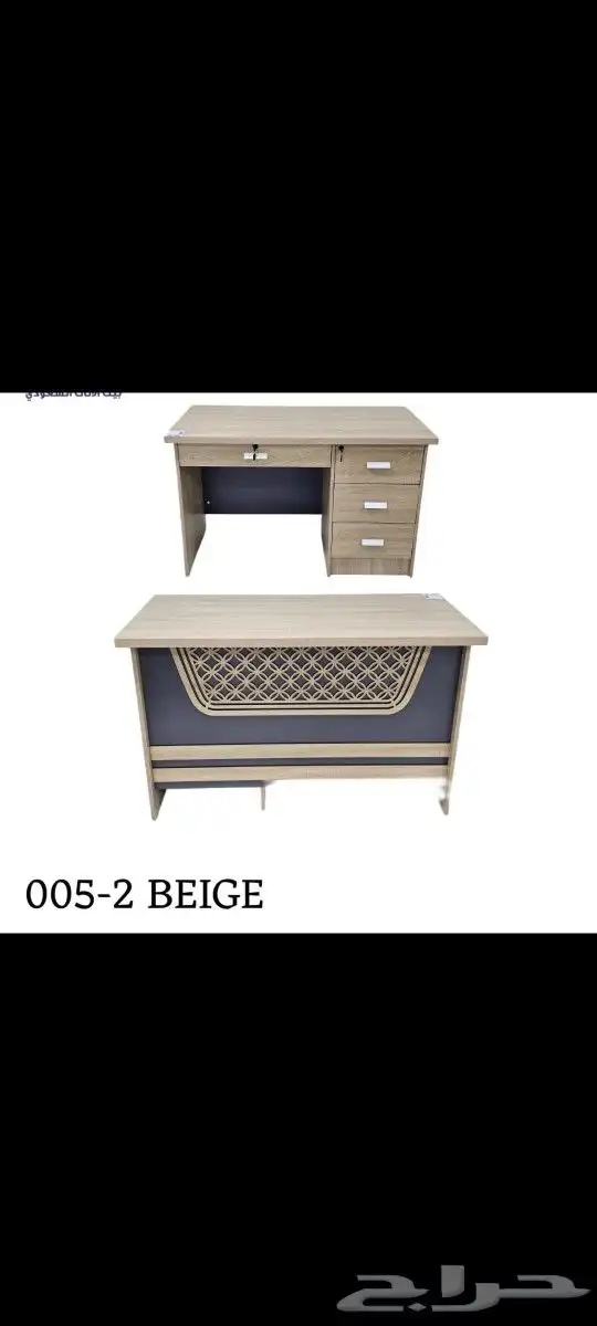 مكتب خشب ميلامين 4