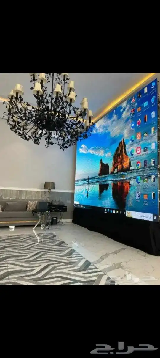 شاشات واضاءه وصوتيات للإيجار 2