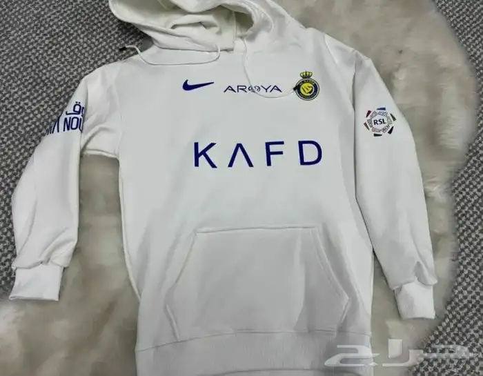 بلوفرات شتوي ممتاز بشعارات الاندبه السعوديه 9