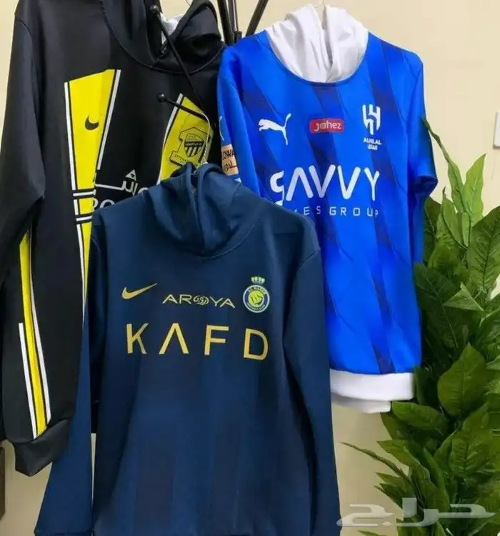 بلوفرات شتوي ممتاز بشعارات الاندبه السعوديه 0