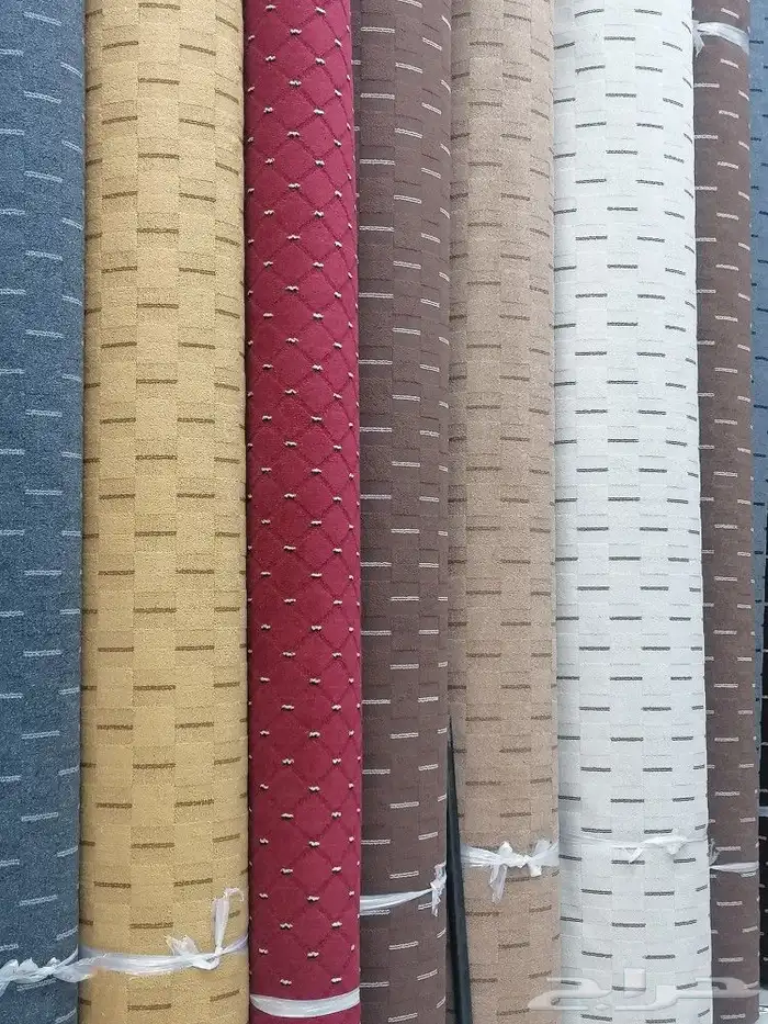 موكيت تركي إماراتي بلاستيك بلجيكي متوفر جميع الالوان و المقا 0