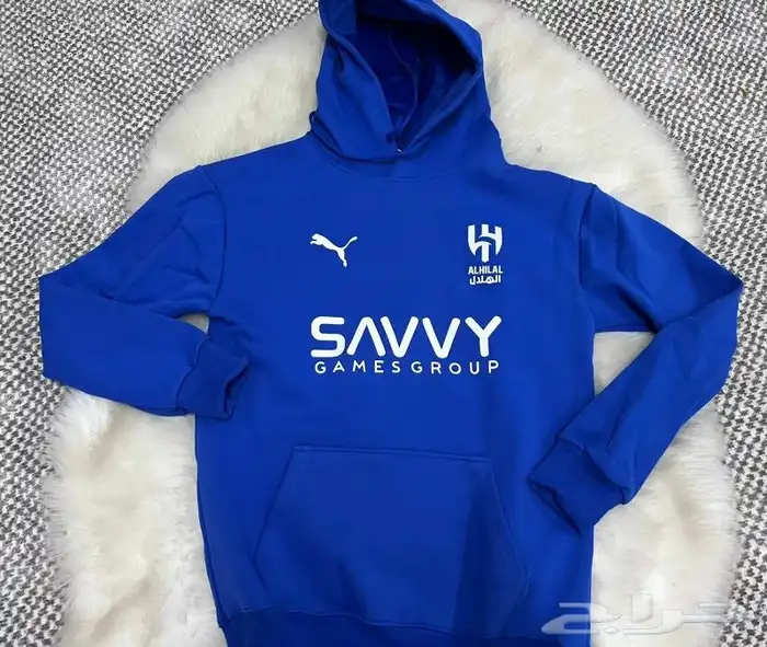 بلوفرات شتوي ممتاز بشعارات الاندبه السعوديه 3