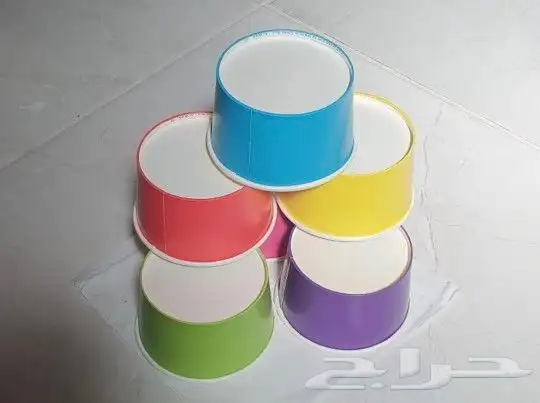 طباعة اكواب ايس كريم وجميع أنواع المطبوعات 0
