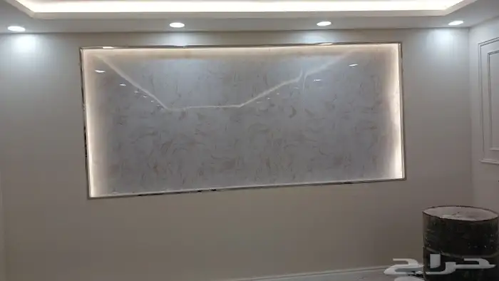 ديكور زوايا تجميليه استيل منها الذهبى والفضى والفوم بأشكال 3