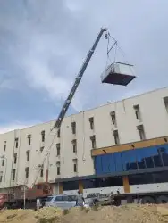 رفعات شوكيه وكرينات جميع الاحجام إيجار شهري أسبوعي يومي لسنا 9