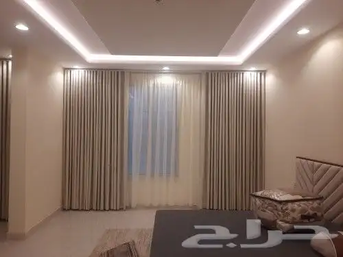 تفصيل وتركيب ستاير ويفي كتان عازل شيفون لنن بلاك اوت رول امر 0