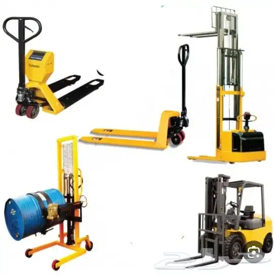 سقالات كهربائية للإيجار اليومي والشهري scissor lift for rent 8