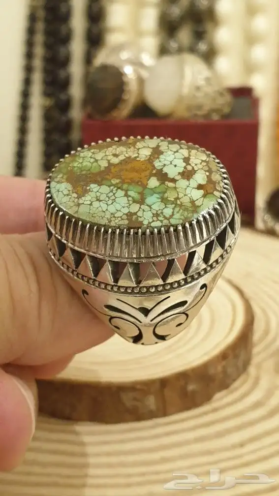 خاتم فيروز حسيني راهي صياغة ايرانية 13