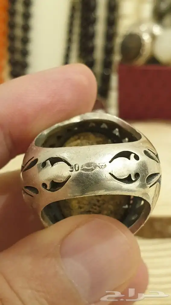 خاتم فيروز حسيني راهي صياغة ايرانية 18