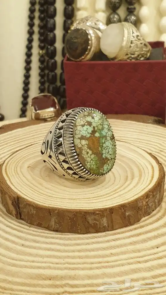 خاتم فيروز حسيني راهي صياغة ايرانية 17