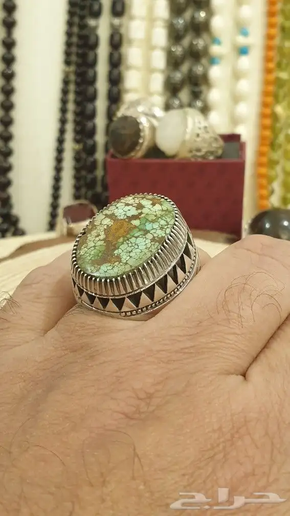 خاتم فيروز حسيني راهي صياغة ايرانية 15