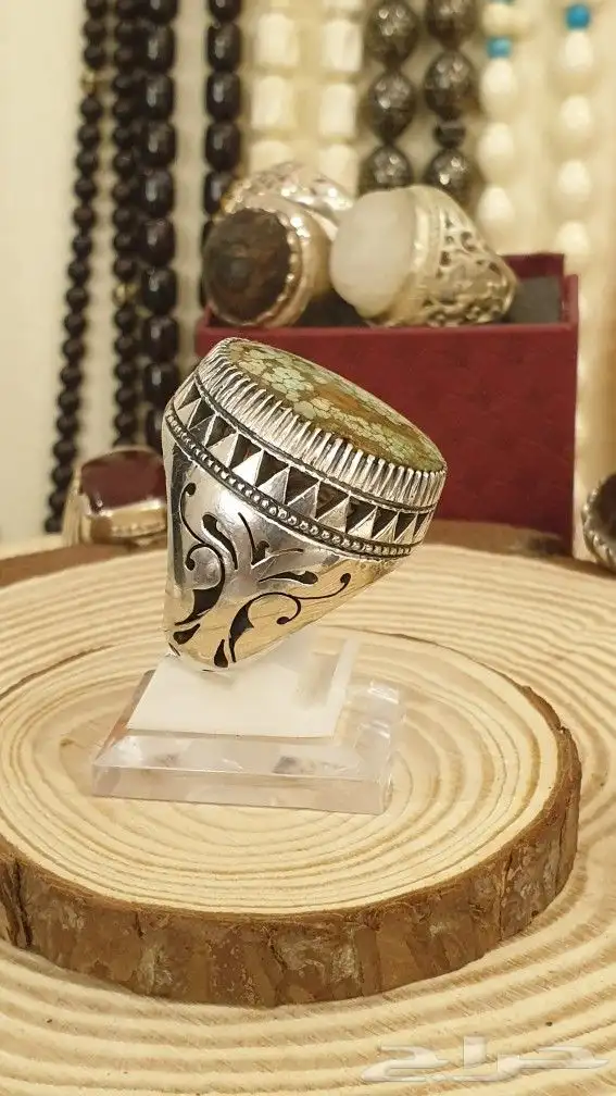 خاتم فيروز حسيني راهي صياغة ايرانية 7