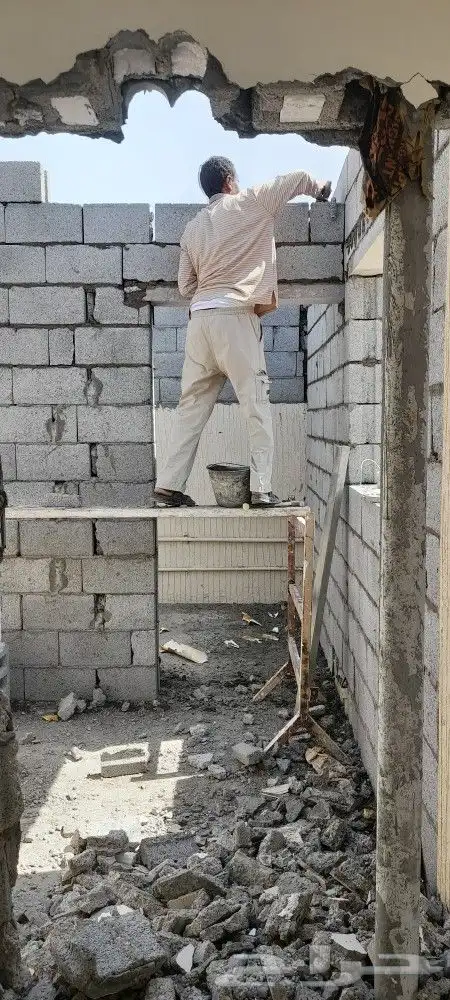 مقاول بناء ملاحق مجالس ترميم شامل اصباغ عوازل ديكورات الدمام 16