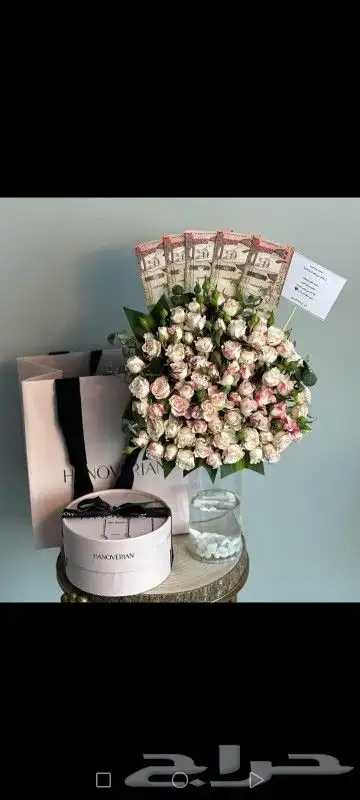 تنسيق ورد وتغليف هدايا بسعر جدا مميز وبشكل مناسب 1