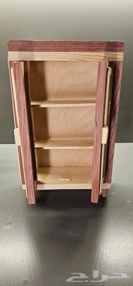 مجسم ماكيت غرفه سفره خشبيه 7