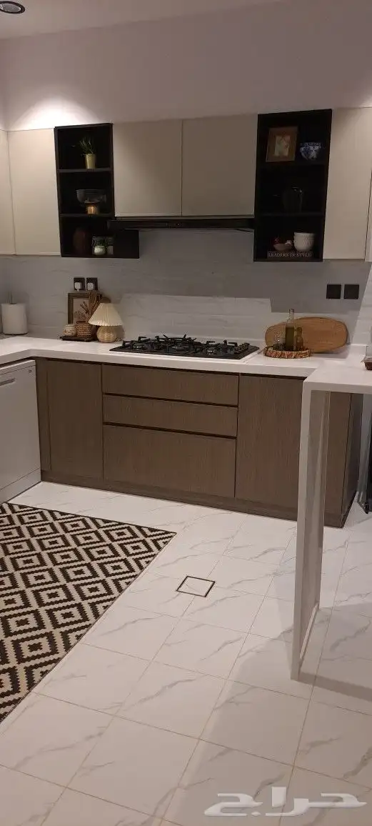 مطابخ المنيوم صاج خشب 36