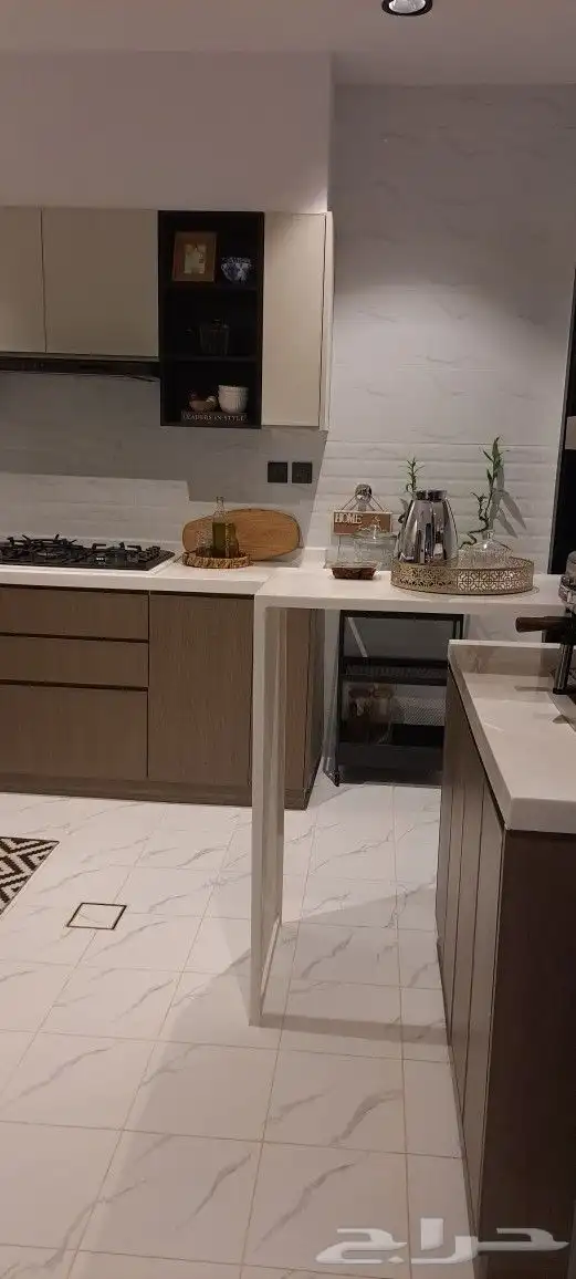 مطابخ المنيوم صاج خشب 35