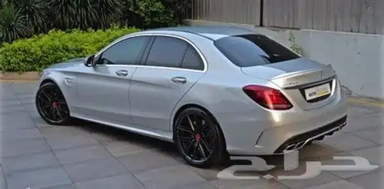 صدام خلفي C63 AMG 0