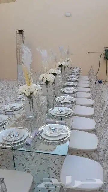 حفلات مناسبات كراسي طاولات 9
