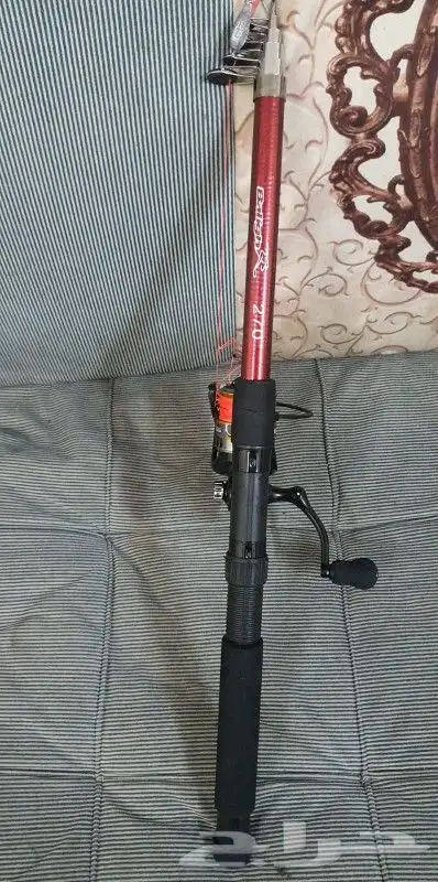 للبي سنارة لصيد السمك بكامل الملحقات جديده الطول 3 متر 2