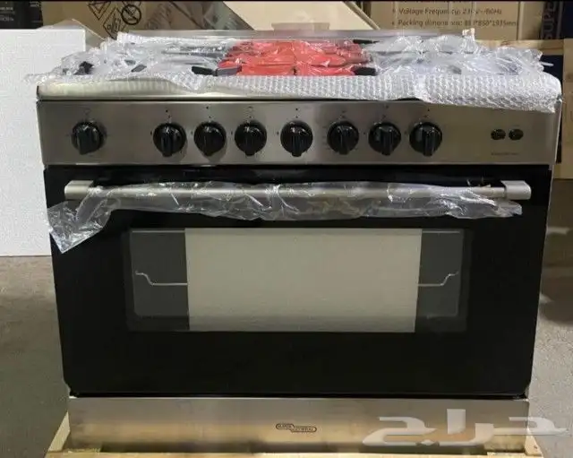 فرن سوبر جنرال ايطالي 5 عيون شبك ثقيل متوفر لدينا 0