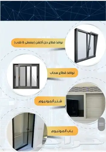 شركة امتياز لاعمال الالمونيوم والحداد والنجارة 1