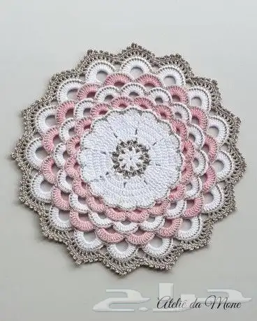 كروشية  تلبيسة اكواب شاي  لبس كاسات شغل يدوي 2