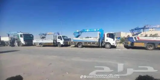 تاجير رافعات شوكيه وكرينات جميع الاحجام إيجار شهري أسبوعي يو 9