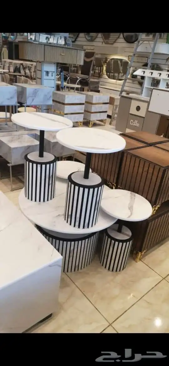 طقم طاولات قهوة 4   1 42