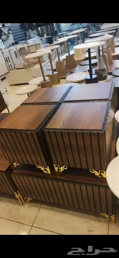 طقم طاولات قهوة 4   1 40