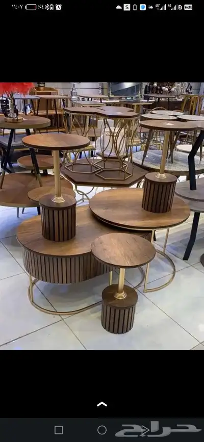 طقم طاولات قهوة 4   1 16