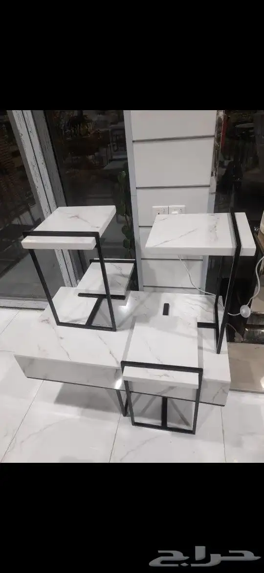 طقم طاولات قهوة 4   1 0